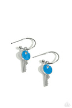 Load image into Gallery viewer, Key Performance - Blue Earrings
