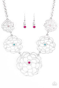 *Crowned * Carnation - Multi Necklace