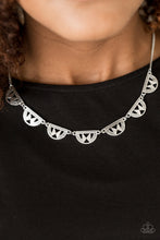 Load image into Gallery viewer, Paparazzi ~ Egyptian Empire Necklace - Silver
