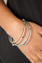 Load image into Gallery viewer, Paparazzi Delicate Decadence - Green Bracelet
