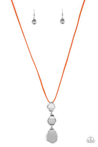 Embrace The Journey - Orange Necklace