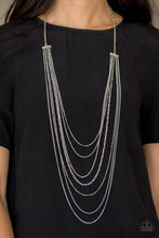 Load image into Gallery viewer, *Paparazzi * Radical ~ Rainbows - Silver Necklace
