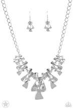 Load image into Gallery viewer, Paparazzi ~ The Sands of Time - Silver Necklace Set
