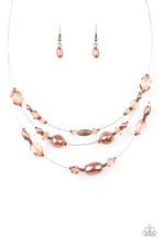 Load image into Gallery viewer, Paparazzi ~ Pacific Pageantry - Copper Necklace Set
