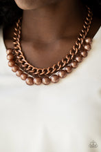 Load image into Gallery viewer, Paparazzi ~ Get Off My Runway - Copper Necklace Set
