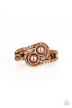 Load image into Gallery viewer, Paparazzi ~ Collect Up Front - Copper Ring
