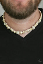 Load image into Gallery viewer, Paparazzi Men&#39;s Shark Baiter - White Necklace
