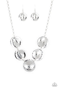 Paparazzi ~First Impressions - Silver ~ Necklace
