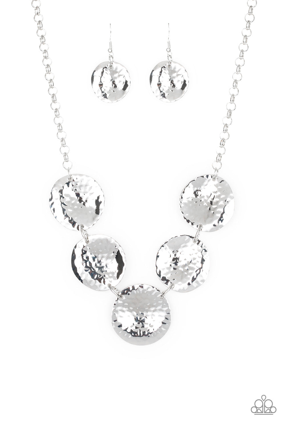 Paparazzi ~First Impressions - Silver ~ Necklace