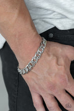 Load image into Gallery viewer, Mens Urban On The Ropes - Silver Bracelet
