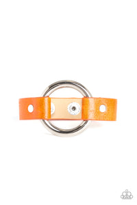 Rustic Rodeo - Orange Bracelet
