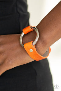 Rustic Rodeo - Orange Bracelet