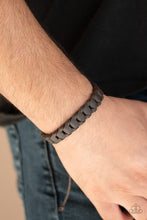 Load image into Gallery viewer, Urban Men Grit and Grease - Brown Men Bracelet
