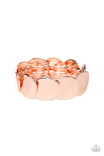 Load image into Gallery viewer, *Paparazzi * Disc ~ Disco - Copper Stretchy Band Bracelet
