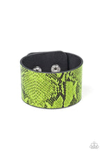 Load image into Gallery viewer, It&#39;s a Jungle Out There - Green Bracelet
