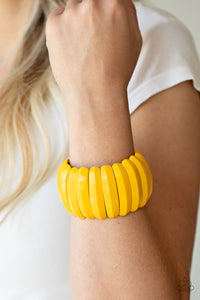 ~Colorfully ~ Congo - Yellow Bracelet