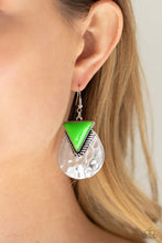 Load image into Gallery viewer, Road Trip Treasure - Green Earring
