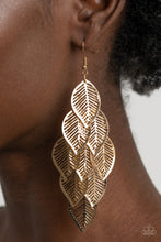Load image into Gallery viewer, Limitlessly Leafy - Gold Earring
