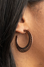 Load image into Gallery viewer, Bada BLOOM! - Copper Earrings
