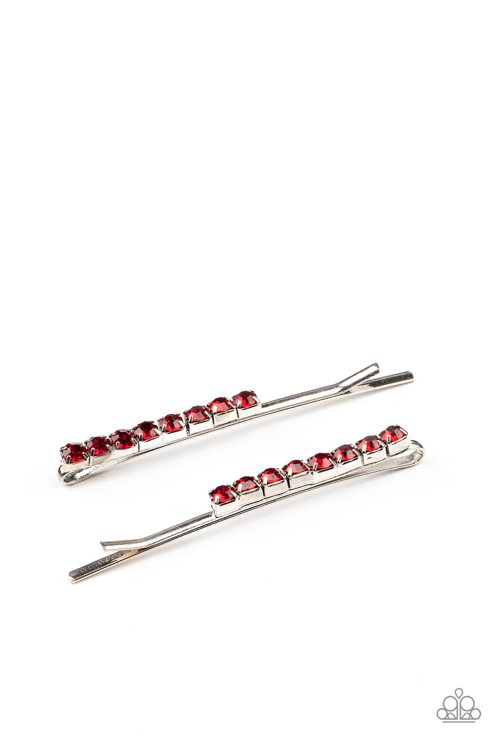 Satisfactory Sparkle - Red hair Clips
