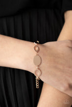 Load image into Gallery viewer, OVAL and Out - Rose Gold Bracelet
