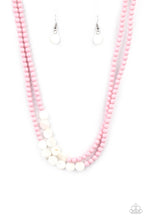 Load image into Gallery viewer, Extended STAYCATION - Pink Necklace
