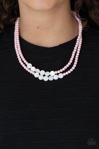 Extended STAYCATION - Pink Necklace