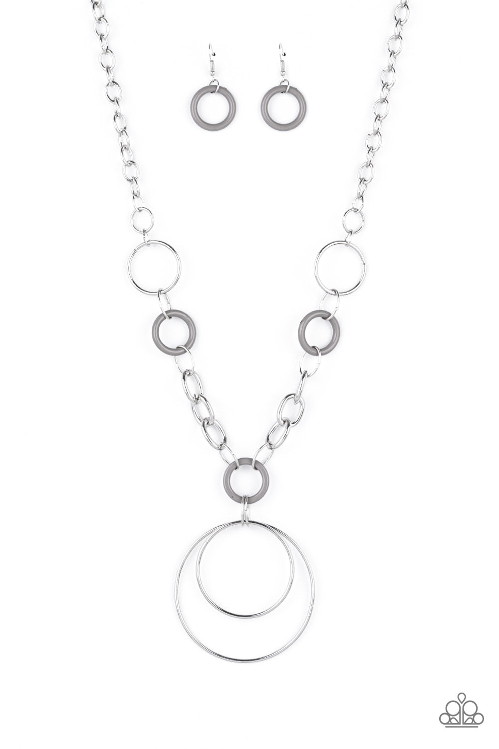 HOOP du Jour - Silver Necklace