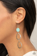 Load image into Gallery viewer, Surfside Shimmer - Blue Earring
