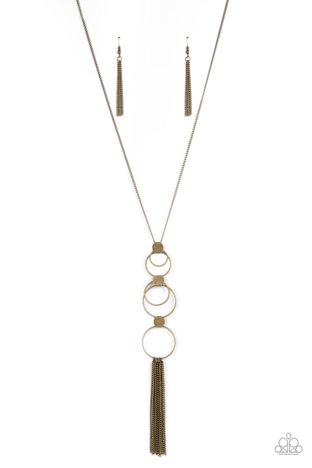 Join The Circle - Brass Necklace Set