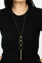 Load image into Gallery viewer, Join The Circle - Brass Necklace Set
