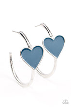 Load image into Gallery viewer, Kiss Up - Blue Earring
