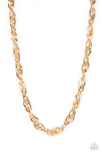 Custom Couture - Gold Men Urban Necklace