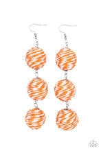 Load image into Gallery viewer, Laguna Lanterns - Orange Earring
