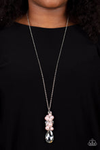 Load image into Gallery viewer, Drip Drop Dazzle - Pink Necklace
