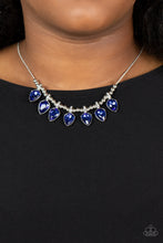 Load image into Gallery viewer, Crown Jewel Couture - Blue Necklace
