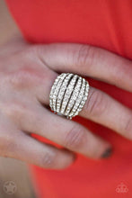 Load image into Gallery viewer, Blinding Brilliance ~White Ring ~ Paparazzi
