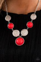 Load image into Gallery viewer, Paparazzi ~ Bohemian Bombshell - Red Necklace
