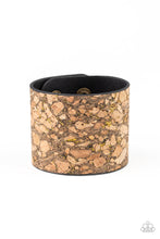 Load image into Gallery viewer, Cork Congo ~Brass Bracelet
