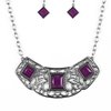 Load image into Gallery viewer, Paparazzi ~ Feeling Inde-PENDANT - Purple Necklace

