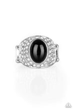 Load image into Gallery viewer, Paparazzi ~ Glitter Go-getter Black Stone Ring
