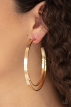 Load image into Gallery viewer, Paparazzi * Moon Child Metro - Gold Hoop Earrings
