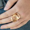 Load image into Gallery viewer, Paparazzi ~ Pro Top Spin Gold Ring
