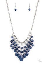 Load image into Gallery viewer, Paparazzi ~ Social Network Blue Necklace
