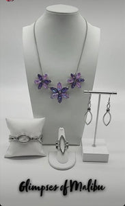 Meadow Muse - Purple Necklace