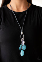 Load image into Gallery viewer, Fundamentally Flirtatious - Blue  Necklace
