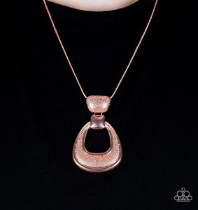Park Avenue Attitude - Copper Necklace