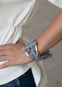 Macrame Mold Cuff Bracelet