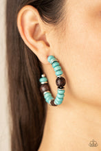 Load image into Gallery viewer, Definitely Down-To-Earth - Blue Earrings
