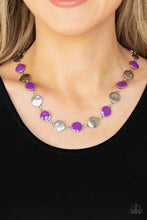 Load image into Gallery viewer, 3871Harmonizing Hotspot Purple Necklace
